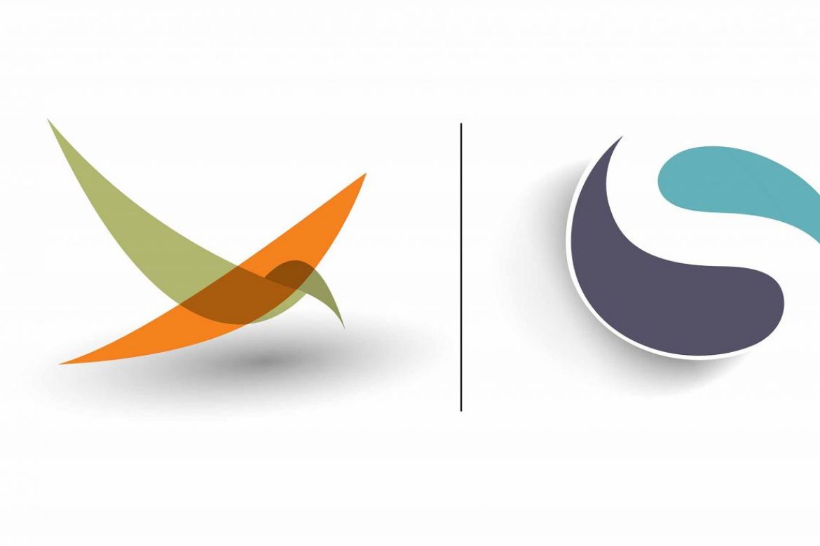 Branding Identity Corporate vector abstract logo design.