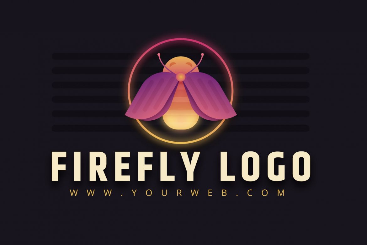 1 Gradient #firefly logo